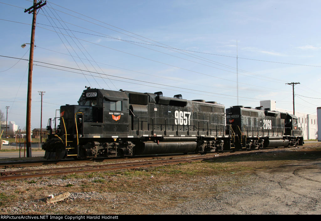 NCYR 2068 & 9657 come to make a pickup